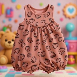 Rylee + Cru girl’s Orange and Black Jumpsuit for Chic Style